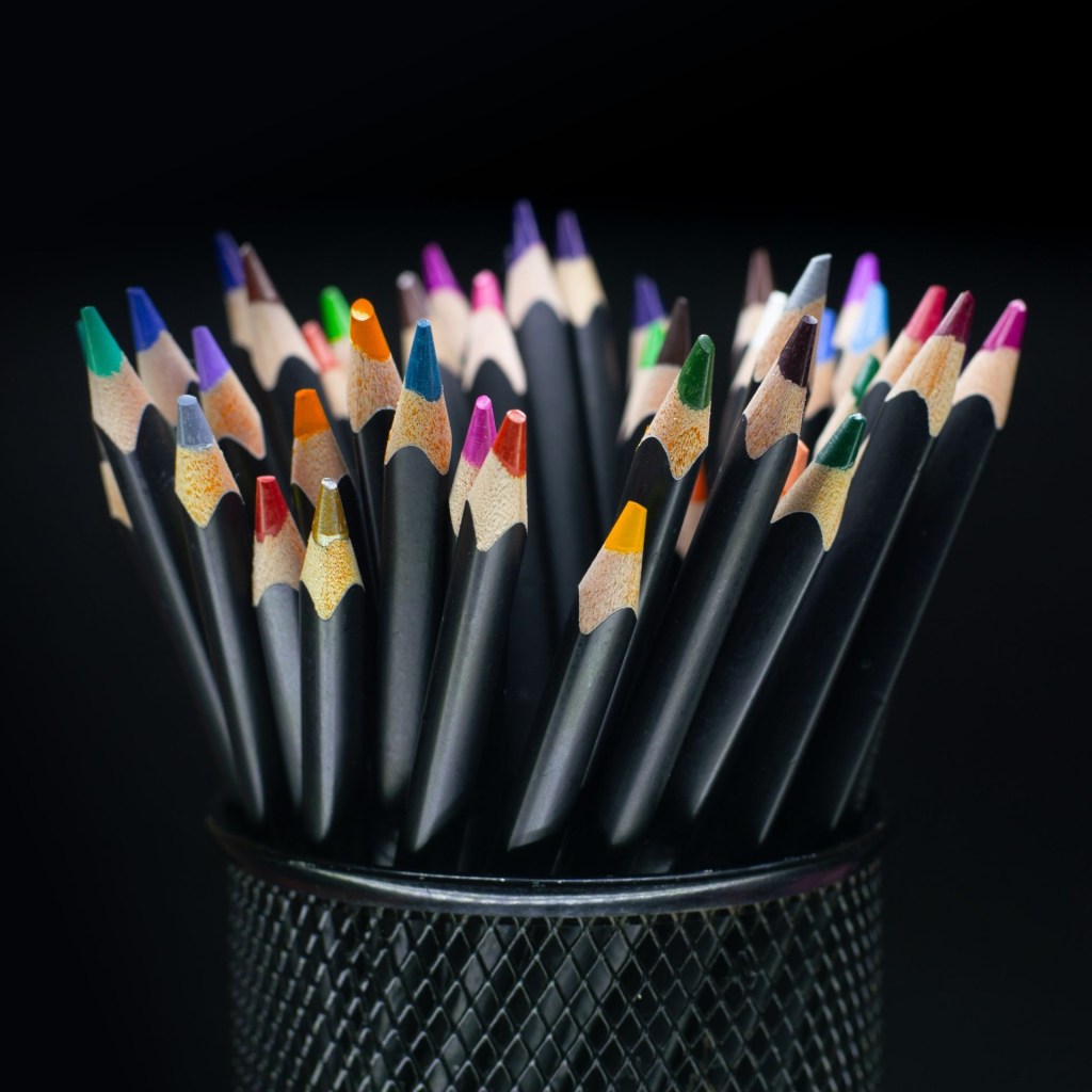 Boîte de crayons de couleur